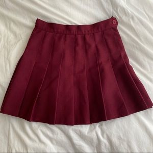 american apparel tennis skirt